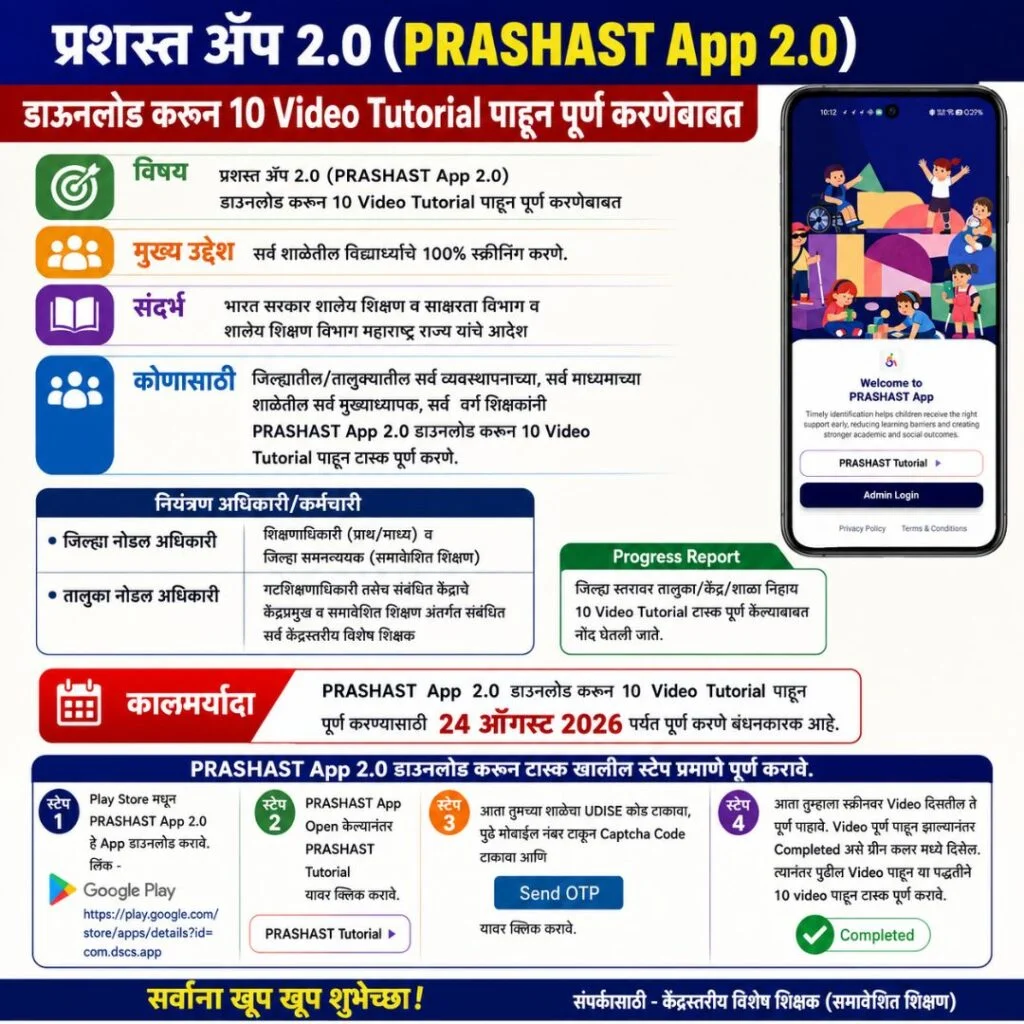 PRASHAST APP 2.0 Video Tutorial Guide Registration