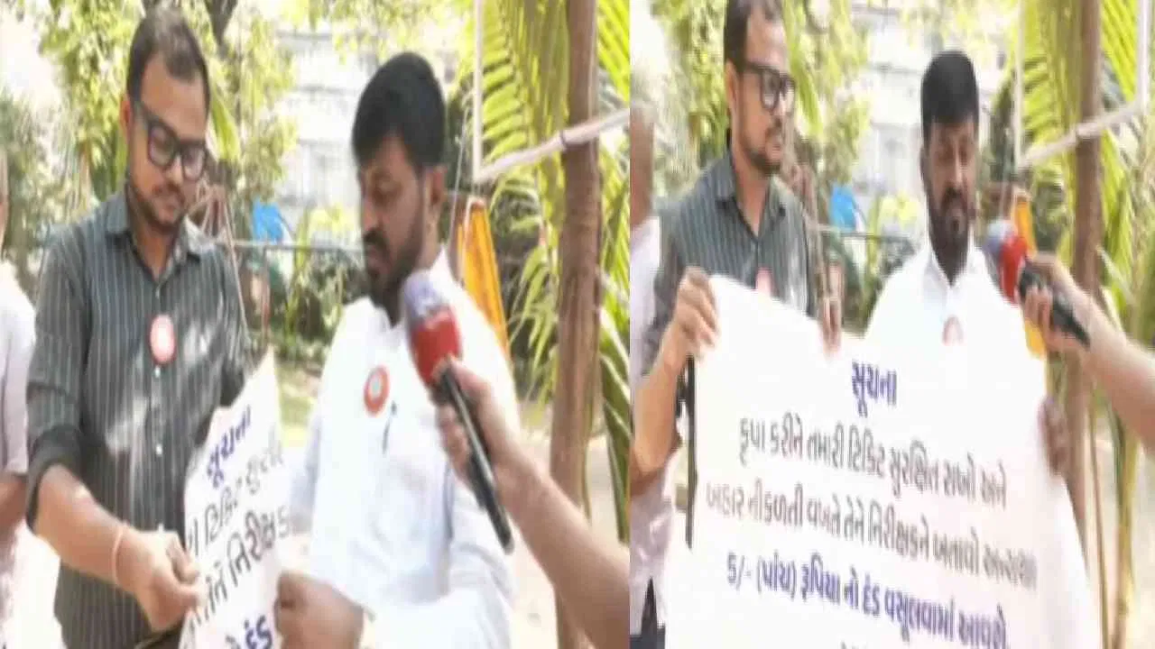 Gujarati Banner Row : गुजराती भाषेत सूचना का? बोरिवलीत मराठी विरुद्ध गुजराती वाद पेटला, मनसेवाले मैदानात उतरले